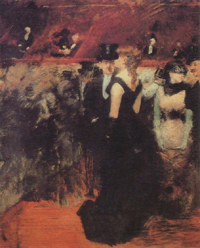 Ball at the Paris Opera, Jean-Louis Forain